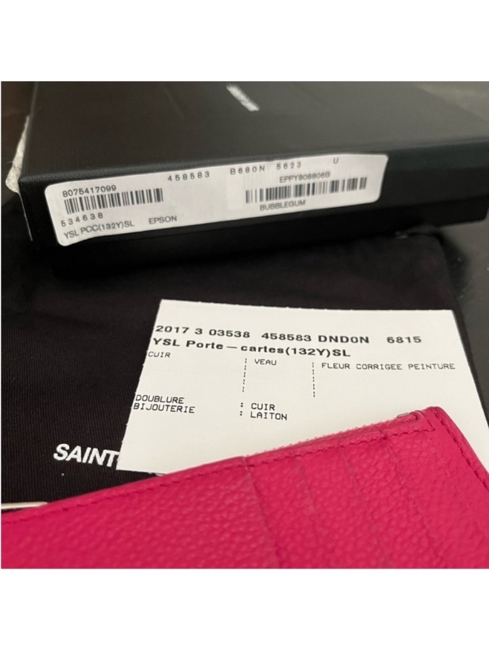 YSL PARIS
FRAGMENTS CARD CASE - Picture 13 of 15